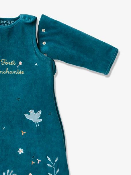 Baby Sleep Bag With Removable Sleeves, FORET ENCHANTEE – Image 7