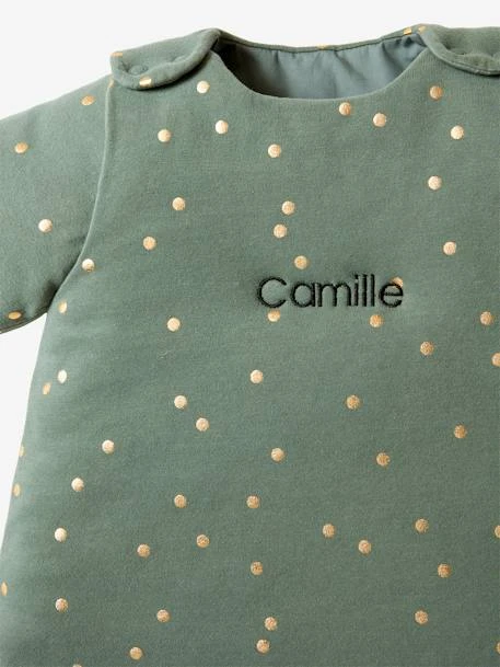 Baby Sleep Bag With Removable Sleeves, Green Forest – Image 6