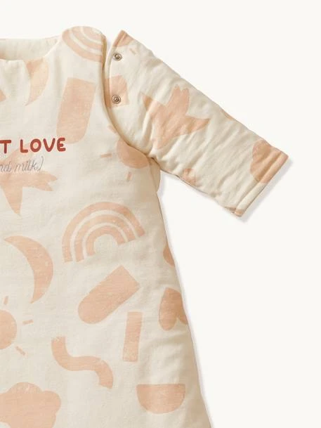 Baby Sleeping Bag With Removable Sleeves In Organic* Cotton, Happy Sky – Image 4