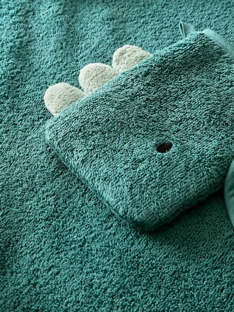 Bath Cape + Mitt, Dragon – Image 5