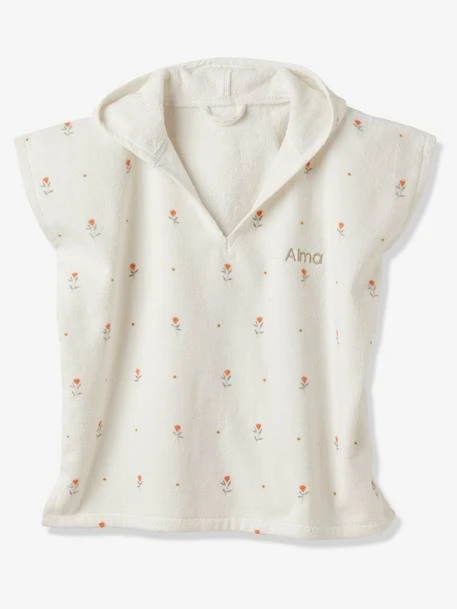 Bath Poncho With Recycled Cotton For Babies, Giverny – Image 3