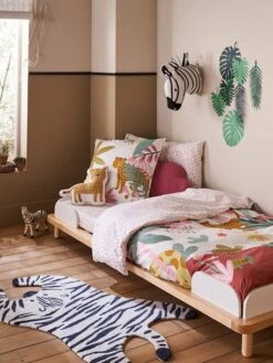 Children's Duvet Cover + Pillowcase Set, PINK JUNGLE -Boutique Lilipinso childrens duvet cover pillowcase set pink jungle 2