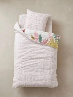 Children's Duvet Cover + Pillowcase Set, PINK JUNGLE -Boutique Lilipinso childrens duvet cover pillowcase set pink jungle 7