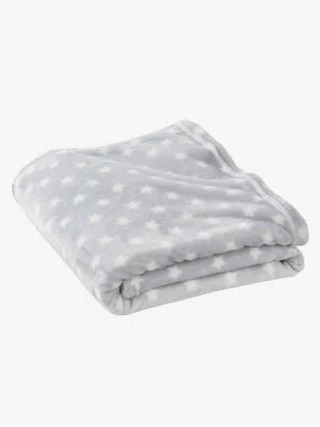 Children's Microfibre Blanket, Star Print – Image 2
