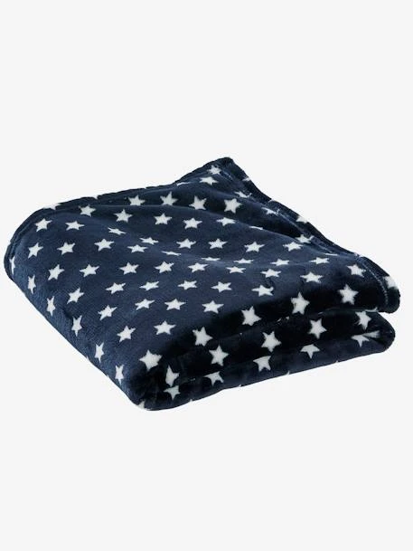 Children's Microfibre Blanket, Star Print – Image 3
