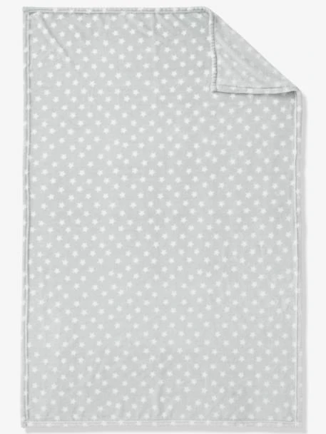 Children's Microfibre Blanket, Star Print – Image 4