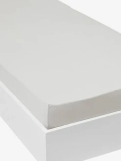 Children's Plain Colour Stretch Jersey Knit Fitted Sheet