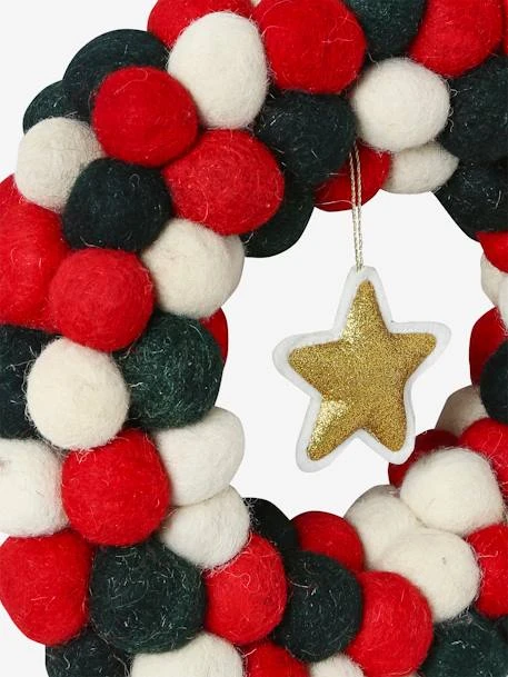 Christmas Wreath In Felt – Image 2