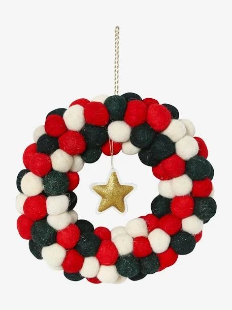 Christmas Wreath In Felt – Image 3