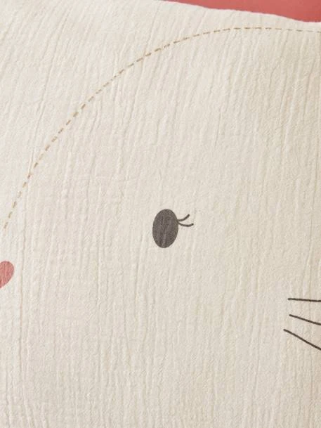 Cotton Gauze Pillowcase For Babies, Barn – Image 2