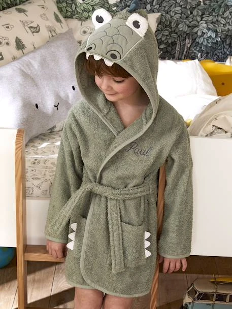 Crocodile Bathrobe For Children – Image 6