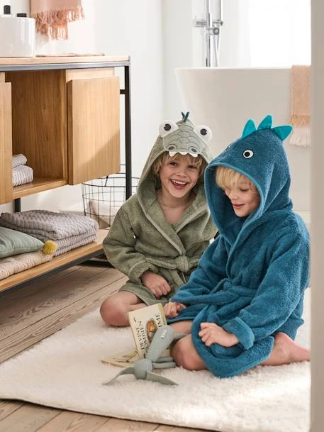 Dinosaur Bathrobe For Babies 2 Dinosaur Bathrobe For Babies – Image 2