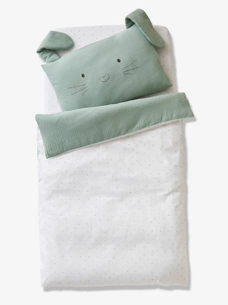 Duvet Cover For Babies, LAPIN VERT – Image 3
