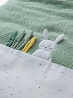 Duvet Cover For Babies, LAPIN VERT