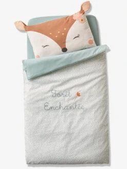 Duvet Cover For Baby, FORET ENCHANTEE 5 Duvet Cover For Baby, FORET ENCHANTEE -Boutique Lilipinso duvet cover for baby foret enchantee 2
