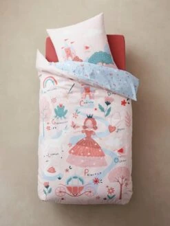 Duvet Cover & Pillowcase Set For Children, ABC Princess 15 Duvet Cover & Pillowcase Set For Children, ABC Princess -Boutique Lilipinso duvet cover pillowcase set for children abc princess 6