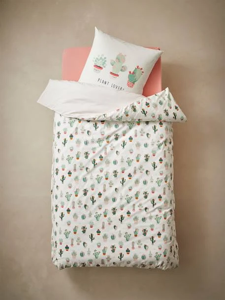 Duvet Cover + Pillowcase Set For Children, Cactus – Image 4