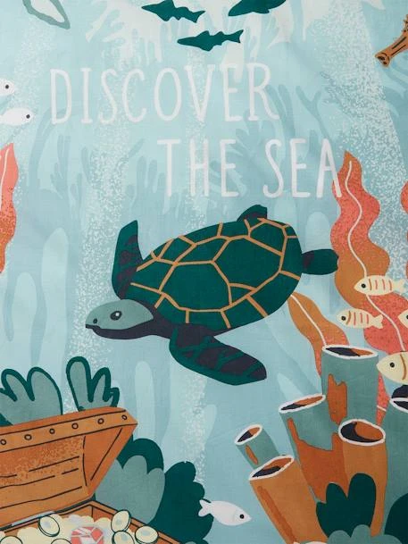 Duvet Cover + Pillowcase Set For Children, Deep Ocean – Image 2