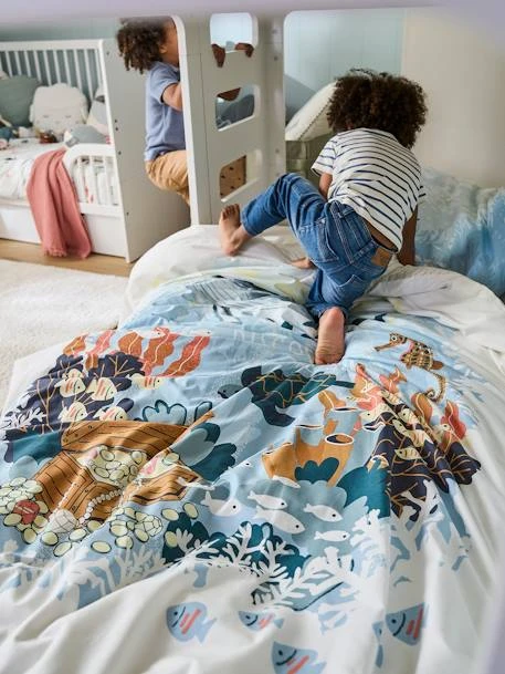 Duvet Cover + Pillowcase Set For Children, Deep Ocean – Image 9