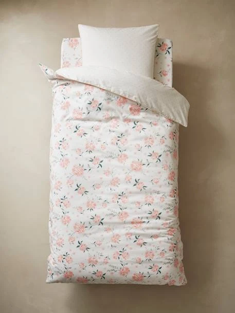 Duvet Cover + Pillowcase Set For Children, Eau De Rose – Image 7
