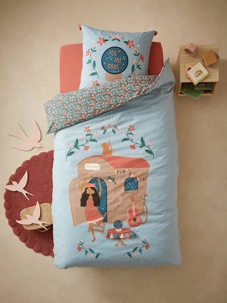 Duvet Cover & Pillowcase Set For Children, Gypsy Caravan 5 Duvet Cover & Pillowcase Set For Children, Gypsy Caravan – Image 5