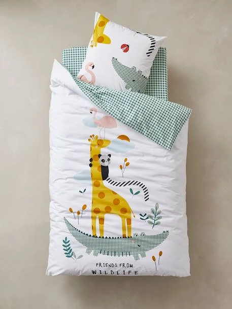 Duvet Cover + Pillowcase Set For Children, HAPPY'RAMIDE Theme – Image 6