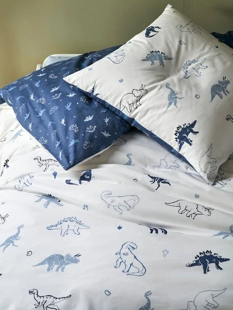 Duvet Cover & Pillowcase Set For Children, Hello Dinos, Basics – Image 4
