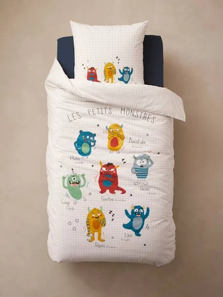Duvet Cover & Pillowcase Set For Children, Monsters 3 Duvet Cover & Pillowcase Set For Children, Monsters – Image 3