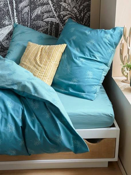 Duvet Cover + Pillowcase Set For Children, Palm Trees – Image 7