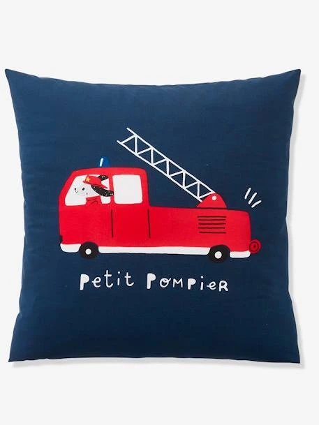 Duvet Cover + Pillowcase Set For Children, 'Petit Pompier' Theme 4 Duvet Cover + Pillowcase Set For Children, 'Petit Pompier' Theme – Image 4