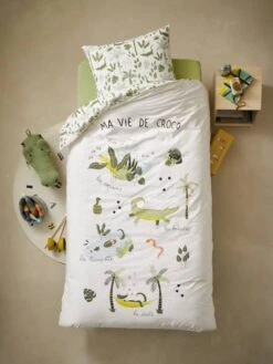 Duvet Cover + Pillowcase Set For Children, Trek 16 Duvet Cover + Pillowcase Set For Children, Trek -Boutique Lilipinso duvet cover pillowcase set for children trek 7