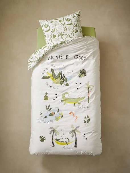 Duvet Cover + Pillowcase Set For Children, Trek 1 Duvet Cover + Pillowcase Set For Children, Trek
