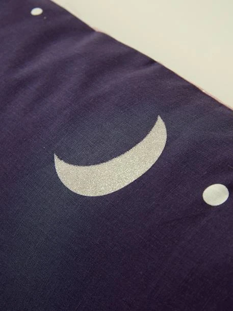 Duvet Cover + Pillowcase Set With Glow-in-the-Dark Details, Miss Constellation