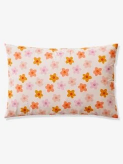 Duvet Cover + Pillowcase Set With Recycled Cotton For Children, Pop Flower