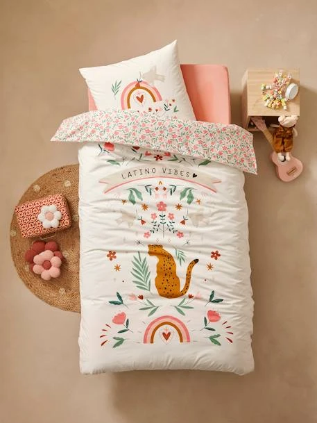 Duvet Cover + Pillowcase Set With Recycled Cotton, Latino Vibes – Image 4