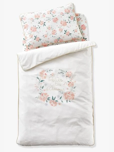 Fitted Sheet For Babies, EAU DE ROSE Theme