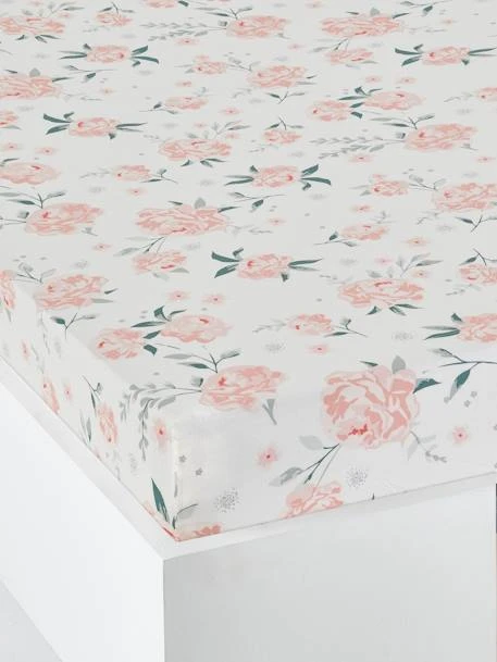 Fitted Sheet For Children, Eau De Rose – Image 3