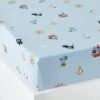 Fitted Sheet For Children, P For Pirate Theme