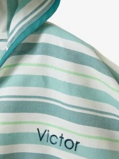 Fouta Striped Poncho For Children 14 Fouta Striped Poncho For Children -Boutique Lilipinso fouta striped poncho for children 5