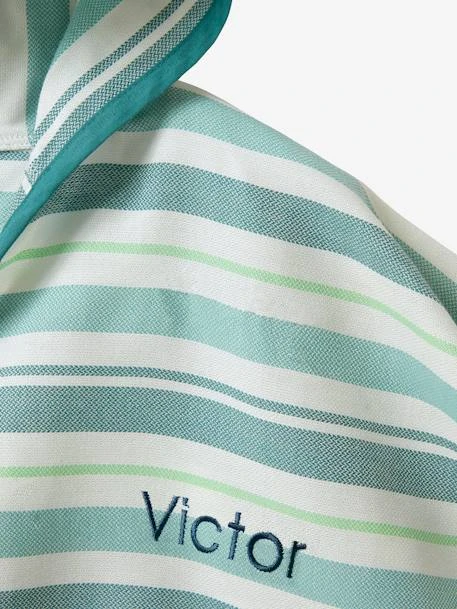 Fouta Striped Poncho For Children 6 Fouta Striped Poncho For Children – Image 6