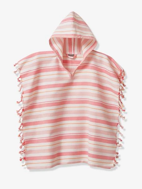 Fouta Striped Poncho For Children 9 Fouta Striped Poncho For Children – Image 9