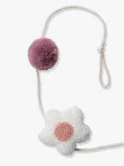 Garland With Flowers & Pompoms