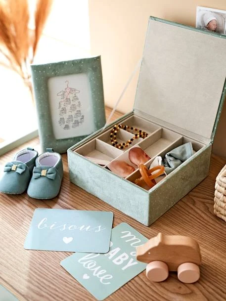 Gift Box Set, Frame + Storage Box In Velour 7 Gift Box Set, Frame + Storage Box In Velour – Image 7