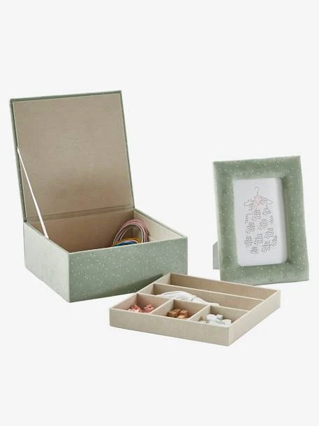 Gift Box Set, Frame + Storage Box In Velour 1 Gift Box Set, Frame + Storage Box In Velour