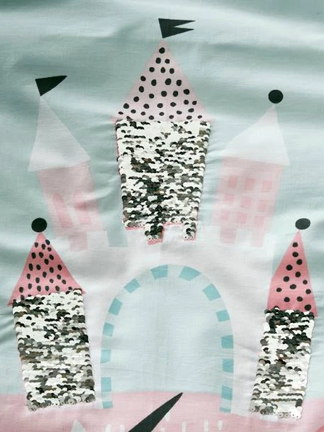 Girls' Duvet Cover + Pillowcase, Magic Unicorns Theme – Image 6