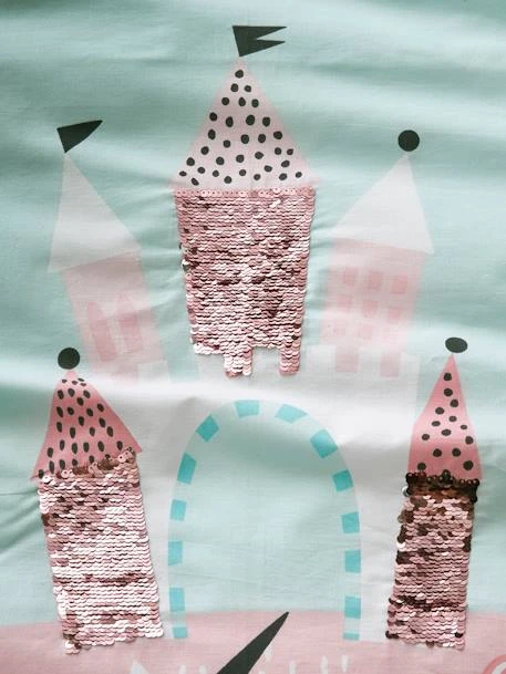 Girls' Duvet Cover + Pillowcase, Magic Unicorns Theme – Image 9