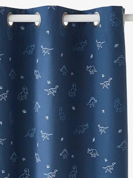 Glow-in-the-Dark Blackout Curtain, Dino – Image 3