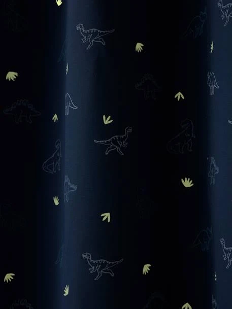 Glow-in-the-Dark Blackout Curtain, Dino – Image 4