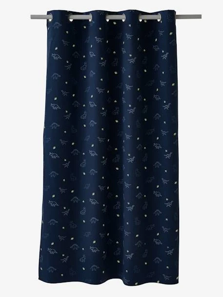 Glow-in-the-Dark Blackout Curtain, Dino – Image 6