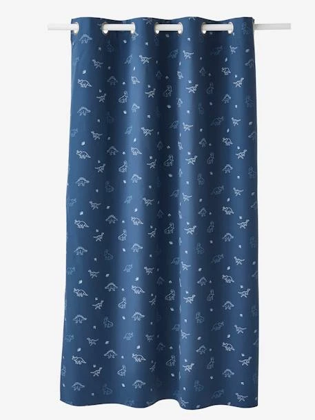 Glow-in-the-Dark Blackout Curtain, Dino
